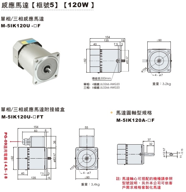 5號(hào)機(jī) 120W